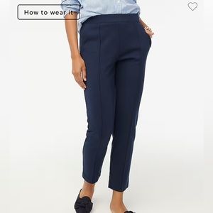J Crew pintuck pant